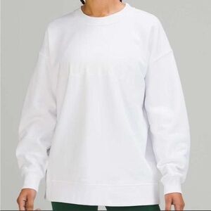 Lululemon Perfectly Oversized Crew *Graphic | White | XL